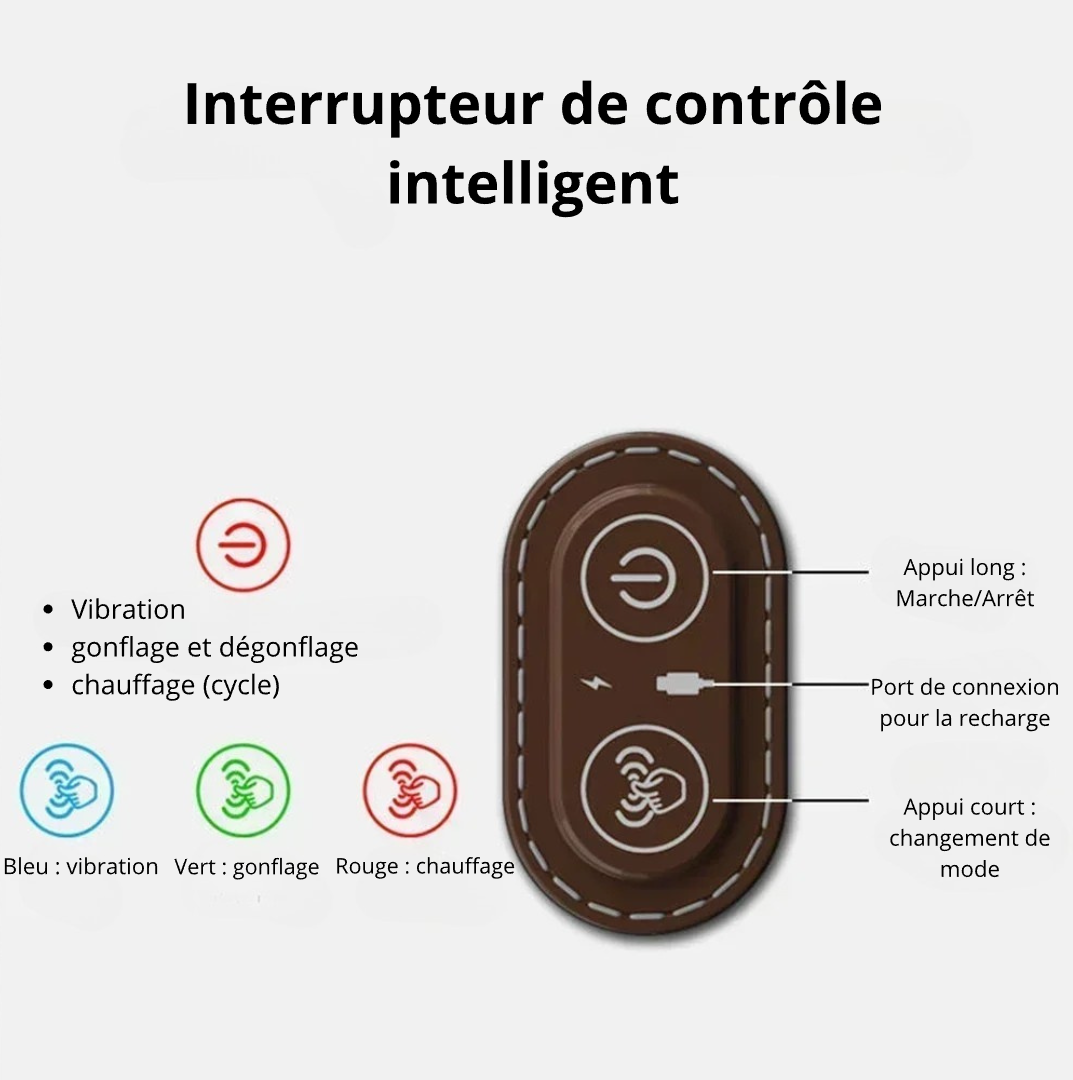 Masseur de Cou, avec Chauffage.