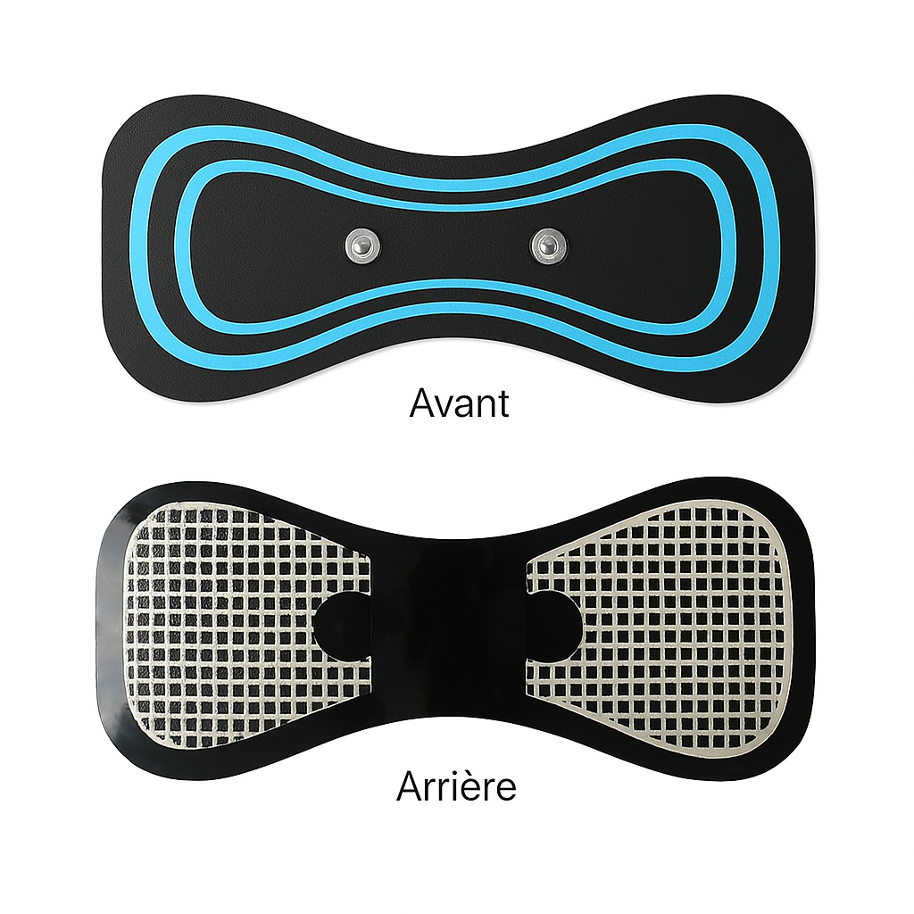 Mini Stimulateur Musculaire EMS avec 8 Modes et 19 Niveaux
