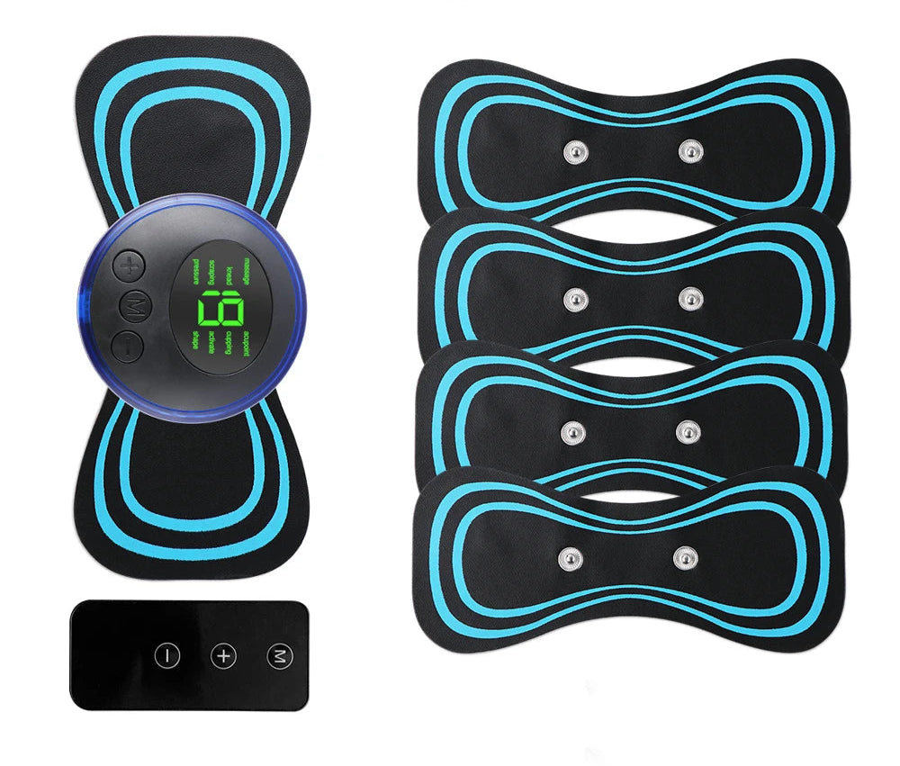 Mini Stimulateur Musculaire EMS avec 8 Modes et 19 Niveaux