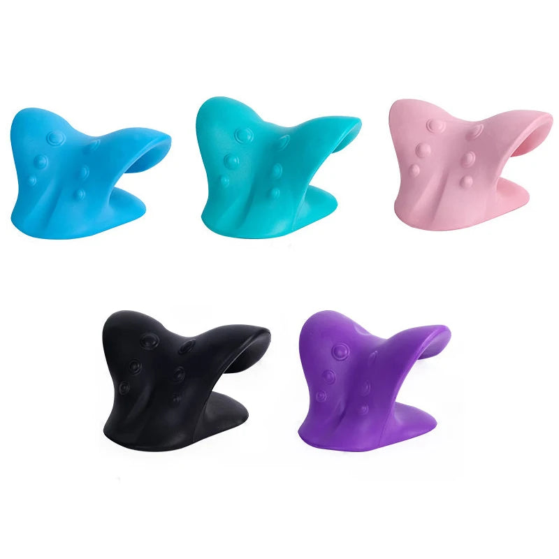 Coussin de Traction Cervicale pour Relaxation et Alignement de la Colonne Cervicale