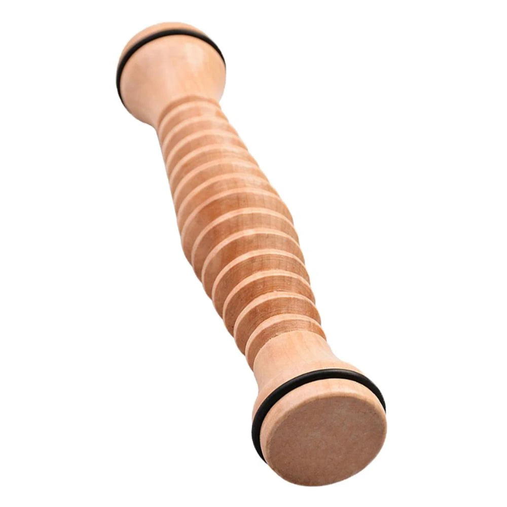 Rouleau de Massage en Bois pour Pieds