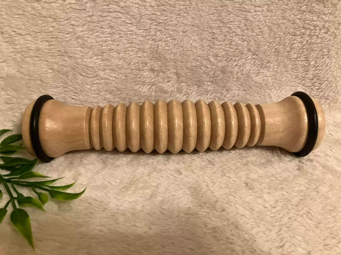Rouleau de Massage en Bois pour Pieds
