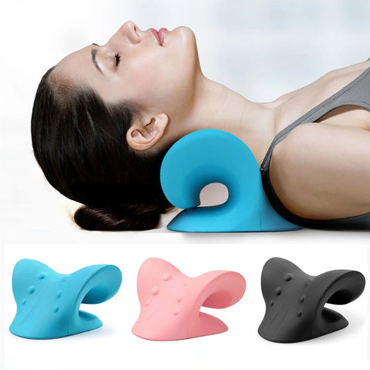 Coussin de Traction Cervicale pour Relaxation et Alignement de la Colonne Cervicale