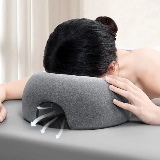 Oreiller Ergonomique en Mousse à Mémoire de Forme pour Massage et Relaxation